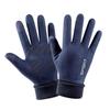 Guantes para hombre de otoño e invierno engrosados cálidos pantalla táctil conducción equitación sin dedos pesca para llevar guantes comercio exterior venta al por mayor transfronteriza