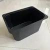 Caja de Coloración para el Cabello Tortuga Negro Blanco Caja de Plástico Vista Trasera Juguete Guppy Almacenamiento Cesta para Medicinas Caja Organizadora Caja de Herramientas