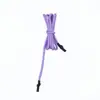 Tubo Termorretrátil de Ponta Dupla Longo de 136cm, Corda Redonda Trançada de Seda Baixa Elasticidade com 32 Fios, Corda Tubo Amarrada, Corda Colorida para Cós