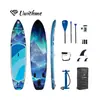 Tabla de Paddleboard Aurora Azul, Tabla de Paddleboard Elegante para Hombre, Tabla de Surf Serie Aurora, Tabla de Paddleboard Inflable Azul, Tabla de Paddleboard Verde