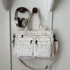 Bolsa de Tote con Flores Frescas Transfronteriza para Mujer, Nueva Bolso de Hombro de Gran Capacidad Verano 2026, Bolso Cruzado Versátil