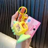 Chaveiro de trompete mini para alívio do estresse, pingente de apito de trompete mini, decoração de bolsa, atacado de pequenos presentes