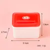 Nueva caja de almacenamiento abrible estilo linda y femenina manualidad de resina colorida mini juguete de comida adorno de exhibición venta al por mayor