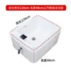 Bolsa desechable para remojar los pies, bolsa para baño de pies, bolsa de lavabo para terapia de pies, película plástica para el hogar, bolsa de cubo engrosada para baño de pies