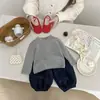 Pantalones de Linterna con Estampado Oscuro Retro para Bebé Niña 2026 Unisex Sueltos Casuales Pantalones de Exterior Estilo Primavera y Otoño para Niños