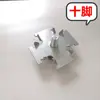 32 Estilos Combinación Pantalla Partición Cabina Oficina Escritorio Accesorios Divisor Pata de Mesa Fijación Hebilla Conector Aleación de Aluminio