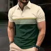 2026 Nuevas Camisas Polo para Hombre Europeas y Americanas Camisas Polo con Estampado Digital Transfronterizo AliExpress Joom Comercio Exterior Al por Mayor