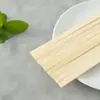 Rebanadas de bambú de múltiples especificaciones tiras de bambú composición 3D de bambú paquete de material DIY para modelo arquitectónico palitos tiras planas de bambú tiras planas de bambú