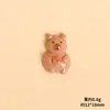 Capibara de Dibujos Animados Lindo Capibara Animal Pequeño Resina Zapatos con Agujeros Imán para Refrigerador Accesorios para Joyería DIY Venta al Por Mayor