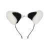 Sexy Metal Back Court Fox Plug Anal Hair Hoop Pelúcia Orelhas Cauda Bicolor Sexy SM Produtos Role Play