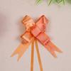 Suprimentos para Casamento Atacado Caixas de Doces Caixas de Presente Decoração Gravata Flores Borda Dourada Flores de Puxar Rosa Laços Pequenos 15mm