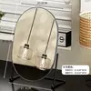 Espejo de maquillaje, espejo de tocador de escritorio, espejo estilo princesa, portátil, de alta gama, tamaño grande, moderno, minimalista, adecuado para dormitorios, uso de escritorio, para mujeres
