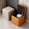 Banqueta baú banco baú pode sentar banquinho pequeno banquinho baixo doméstico senso de banquinho pequeno banquinho para os pés da sala banqueta baú
