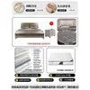 Cama Minimalista Italiana Oreja de Elefante Piel Genuina Moderna Simple 1.8m Doble Recámara Principal Cama Grande Tapicería Suave Almacenamiento Cama Silenciosa