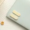 Etiqueta de Couro de Microfibra Desenho Animado, Etiqueta de Couro Estampada, Patch para Roupa, Etiqueta de Couro para Roupa de Boneca Pet DIY, Etiqueta de Urso com Rosto Sorridente
