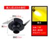 Lámpara pequeña de foco LED mini boca convexa empotrada 1W agujero 32mm3.2cm cm gabinete de vino condensador ajustable lámpara ojo de buey