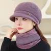 Chapéu Inverno Moda Feminina Estilo Western Meia-idade e Idosos Pelo de Coelho Tricô Lã Chapéu de Inverno Quente Espessado Chapéu de Algodão para Homem Idoso