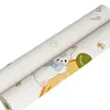 [90cm de Ancho] Papel Tapiz de Dibujos Animados Autoadhesivo Impermeable Moderno Sala de Estar Habitación Rodapié de Pared Pegatina de Renovación Revestimiento de Pared para el Hogar