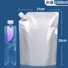 Bolsa de Aluminio Auto-Soportante con Boquilla para Empaque de Condimentos Líquidos para Llevar, Bolsa para Sopa, Leche de Soya, Bebida, Salsa, Bolsa para Empaque de Líquidos