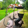 Toldo para Vehículo Eléctrico, Toldo Nuevo para Bicicleta, Parabrisas para Coche de Batería de Motocicleta, Paraguas para Coche con Protección Solar y contra la Lluvia