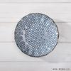 Oferta especial azul e branco impressão série japonesa placa cerâmica louça irregular alta temperatura underglaze cor prato de varejo