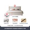 Tongyuite Moderno Minimalista Dormitorio Principal Doble Almacenamiento Caja Alta Cama de Tela Italiana Lujo Accesible Tecnología Cama de Tela de Pie