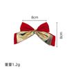 Laço de Natal de Fábrica Laço Multicolorido Atacado Dourado e Prateado Pano Vermelho Decorações de Árvore de Natal Pingente
