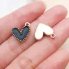 Set de Patrones de Esmalte Negro DIY con Accesorios de Pony, Gato, Reloj, Mariposa, Flor, Collar, Llavero, Colgante