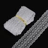 5 yardas precio encaje tela de encaje tira accesorios para el cabello hechos a mano tocado banda para el cuello joyería cinta accesorios material diy precio al por mayor