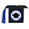 Nueva Caja de Papel para Gorro de Graduación Empaque para Fiesta de Celebración de Graduación Caja de Regalo Gorro de Maestro Bronceado Gorro de Doctor Caja de Dulces