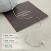 Tornozeleira Simples de Prata Esterlina S925 com Contas Redondas e Design de Osso de Cobra sob a Árvore Banyan Design de Nicho Feminino Joia Estilo Ins Nova Tornozeleira