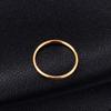 Versión coreana J69 de anillo de acero de titanio y oro rosa con bobina ligera, moda creativa, regalo popular para niñas, fabricantes de joyas al por mayor
