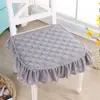 Cojines para Mesa de Comedor y Sillas, Cojines Finos para Sillas de Uso Doméstico, Cojines Antideslizantes para Asientos de Taburetes, Cojines de Tela para Asiento, Cojines Transpirables para Todas las Estaciones