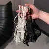 Sensação Noturna Embriagada* Calcinhas de Renda Sexy para Mulheres Cintura Baixa Puro Desejo Alça de Sino Vazada Tentação Calcinhas Triângulo para Meninas