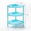 Prateleira de Armazenamento Espessa para Cozinha, Prateleira de Chão para Armazenamento de Banheiro, Prateleira Organizadora de Banheiro de Múltiplas Camadas, Prateleira de Armazenamento para Cosméticos de Mesa
