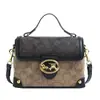 Bolso cuadrado pequeño transfronterizo para mujer, nuevo bolso de mano moda 2026 color rojo rosa, bolso de hombro cruzado individual elegante de alta gama, moderno
