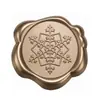 Série de Natal Adesivos de Selo de Cera Bronze Antigo para Envelopes, Convites, Garrafas de Vinho e Decoração de Presentes
