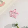 Pinza para el pelo de niño Parte trasera de la cabeza Rompe pelo tamaño pequeño Color Pinza BB Pinza Linda de Estrella Tocado Niñas Pinza para el pelo de estrella de cinco puntas