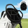 Bolsa de Golf Pgm para Hombres y Mujeres, Bolsa con Patas con 7 Compartimentos para Palos, Correas Dobles para Hombro, Bolsa Ligera y Portátil para Palos de Golf