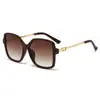 Novedad Moda Versátil Gafas de Sol con Montura Grande para Rostro Redondo Gafas de Sol Ovaladas de Doble Puente para Mujer Gafas de Sol para Exteriores
