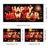 Suprimento Especial para o Ano Novo Chinês Bandeira de Garagem Personalizada Banner de Tecido para Pendurar em Festas Tecido de Fundo Venda Quente de Comércio Exterior Banner Personalizável
