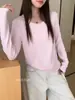 Camisa básica macia e aconchegante estilo coreano com gola alta para mulheres, novo top casual slim fit para outono e inverno