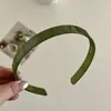 Diadema de Colorido Ancho con Bordes de Color Gelatina Pintada en Spray Estilo Coreano, Diadema de Color Sólido Versátil Minimalista para Lavarse la Cara Sin Apretar