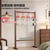 Perchero de Pie para Dormitorio, Perchero para Uso Doméstico, Accesorio de Habitación Interior que Ahorra Espacio, Nuevo Modelo de Solución de Almacenamiento de Ropa para Mesita de Noche