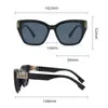 Gafas de Sol Retro Ojo de Gato para Mujer, Gafas de Sol Moda Europea y Americana, Gafas de Sol de Alta Gama para Mujer, Garantía de Servicio Transfronterizo