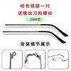 Acessórios Universais para Hastes de Óculos, Pernas de Óculos de Metal, Dente Único 1mm, um Par para Homens e Mulheres, Resina