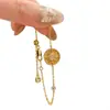 Pulsera de Brújula Solar de Hielo Triturado Estilo Nuevo para Mujer, Dulce y Linda, Estilo Femenino, Estilo Ins, Diseño de Nicho, Sensación de Alta Gama