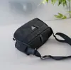 Bolso de Hombro P Bolso de Pecho de Cartero Nailon Regenerado Impermeable Paracaídas Bolso para Teléfono Móvil Bolso de Cintura Hombres Satchel N-NYLON
