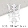 Pegatinas de Tela Bordada con Patrón Dorado y Plateado, Vestidos Antiguos, Nubes Propicias, Óperas, Varios Estilos de Piezas Bordadas, Pegatinas Decorativas de Parche, Accesorios DIY, Flores Calientes