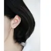 Pendientes de abeja pequeños y lindos de plata de ley S925, estilo coreano, a la moda, diseño fresco y lindo, accesorios para mujer